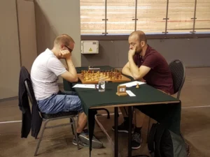 Daniël zette zijn DI-uren in voor de organisatie van een schaaktoernooi